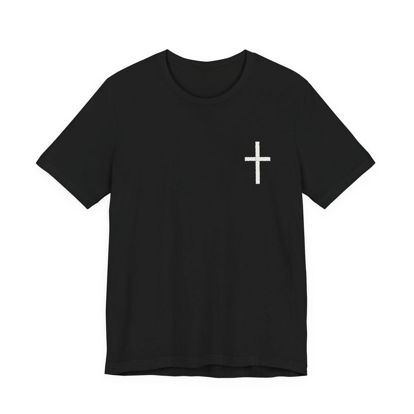 Cross in Chalk — Christian Graphic Tee