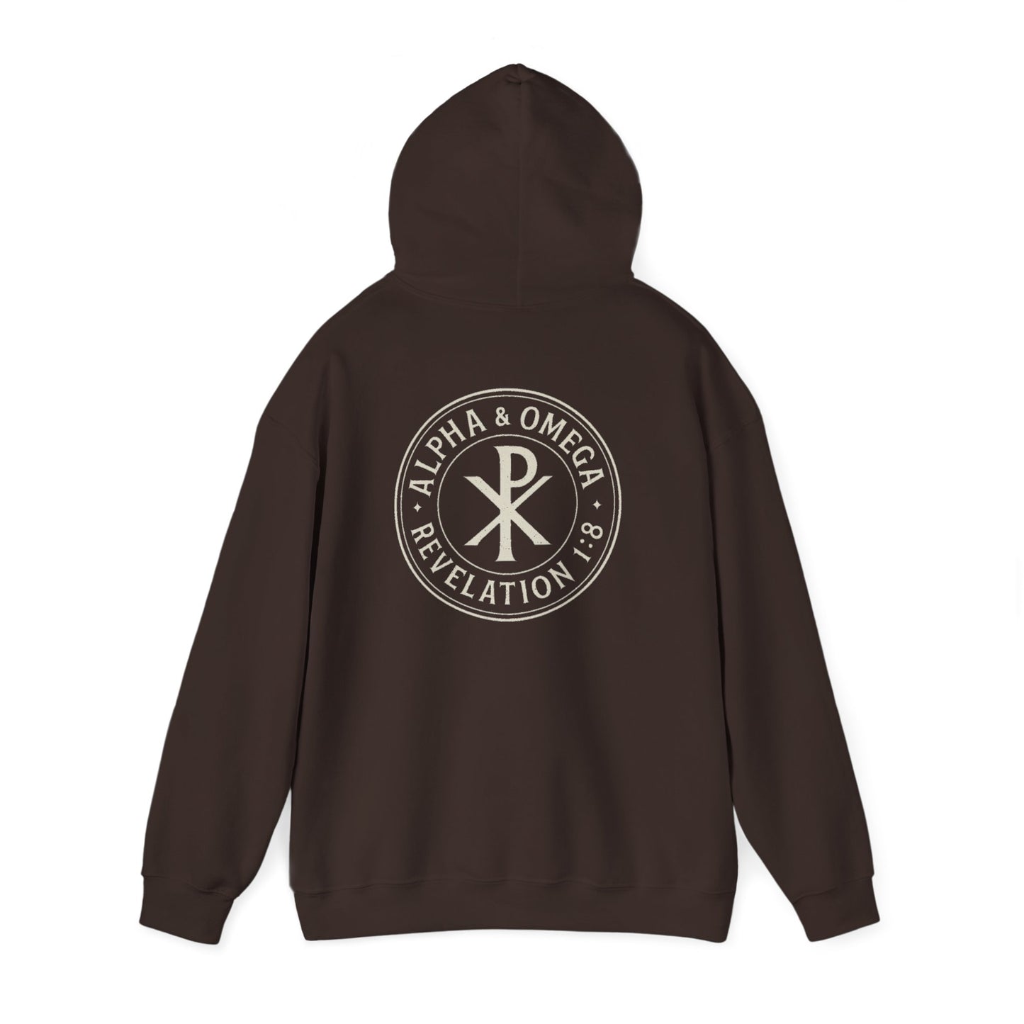 Alpha & Omega — Revelation 1:8 Hoodie