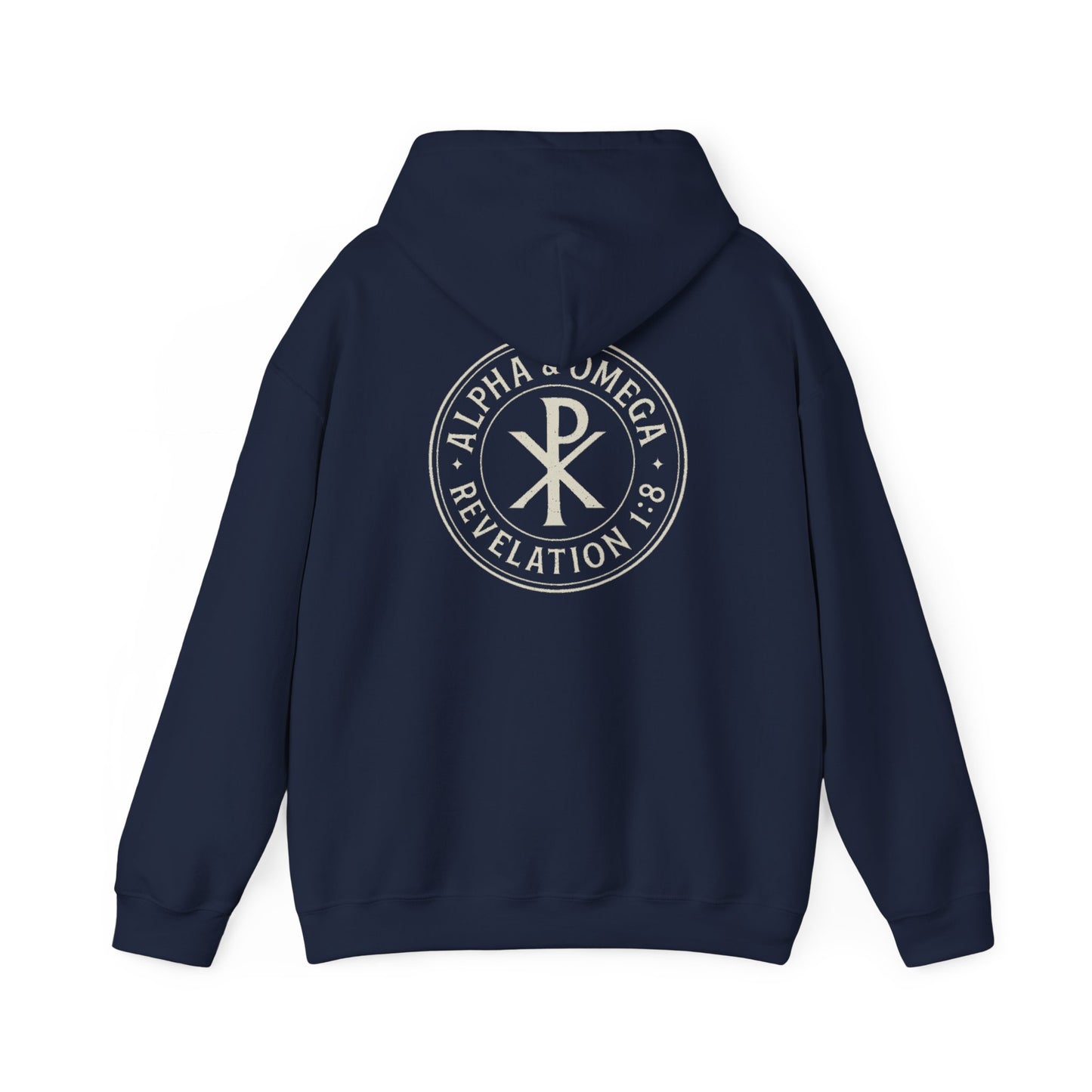 Alpha & Omega — Revelation 1:8 Hoodie