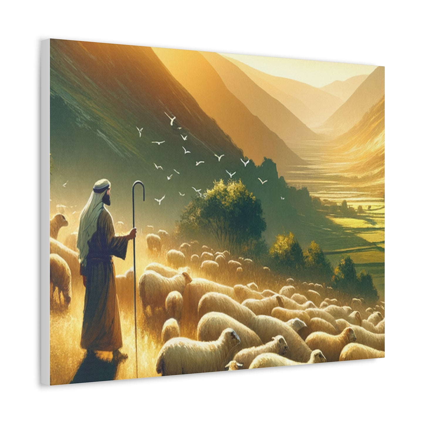 The Lord Is My Shepherd Canvas