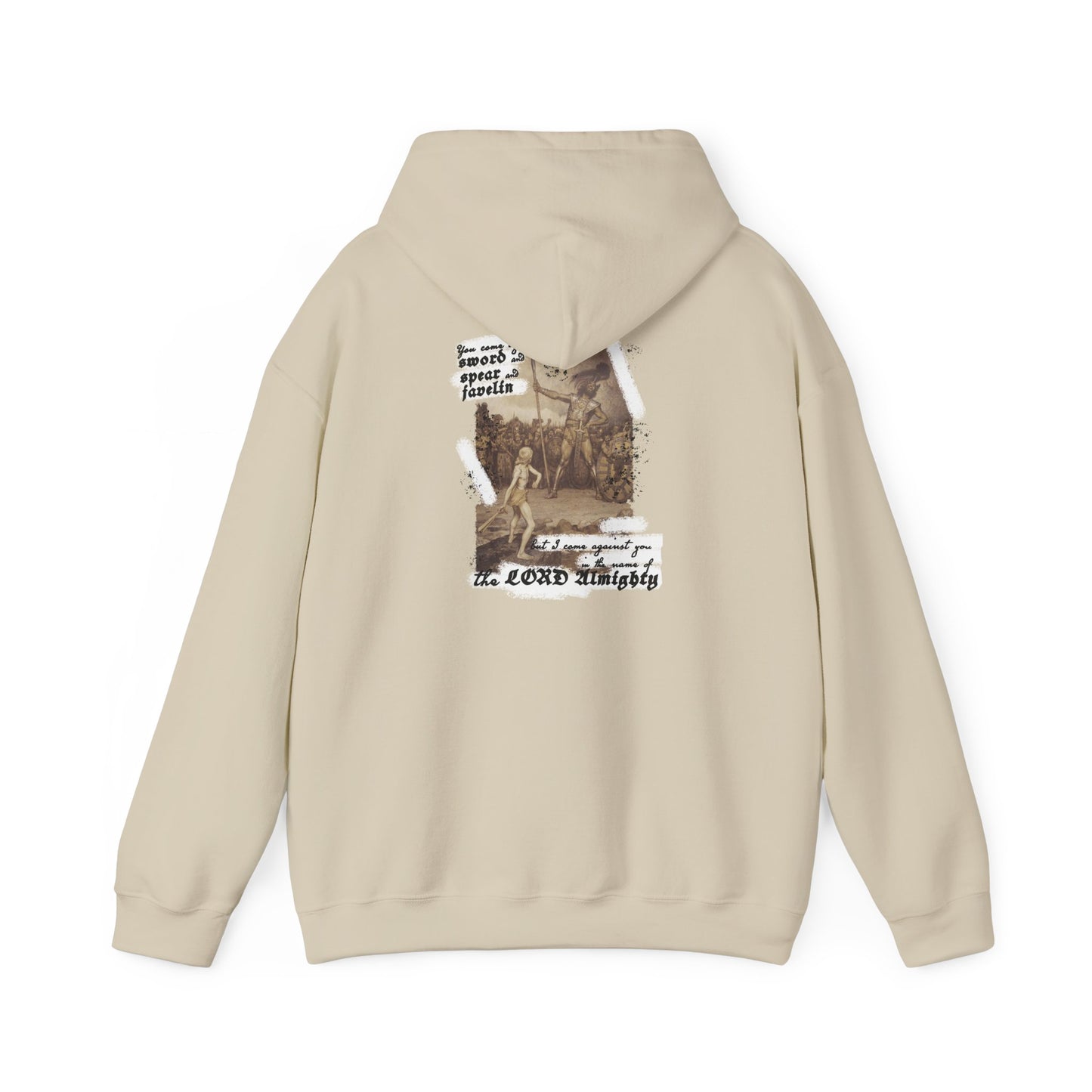 David's Victory — 1 Samuel 17:45 Hoodie