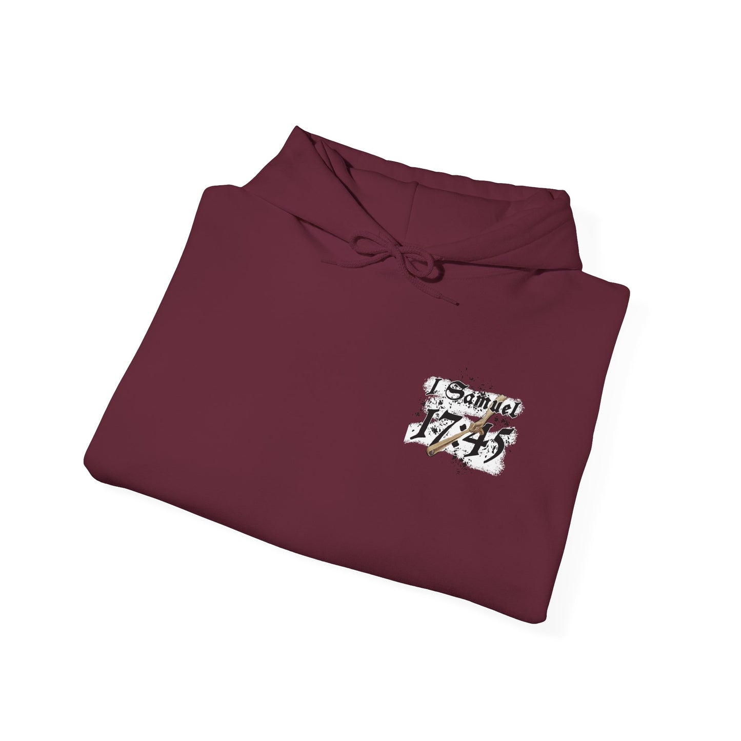 David's Victory — 1 Samuel 17:45 Hoodie