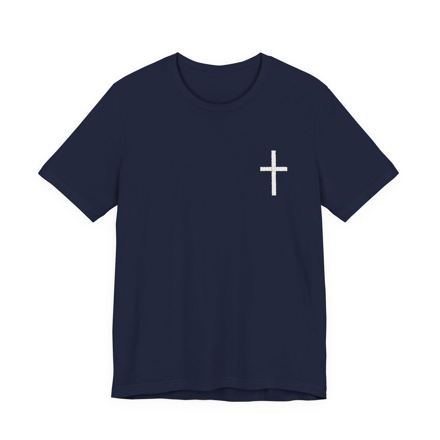 Cross in Chalk — Christian Graphic Tee
