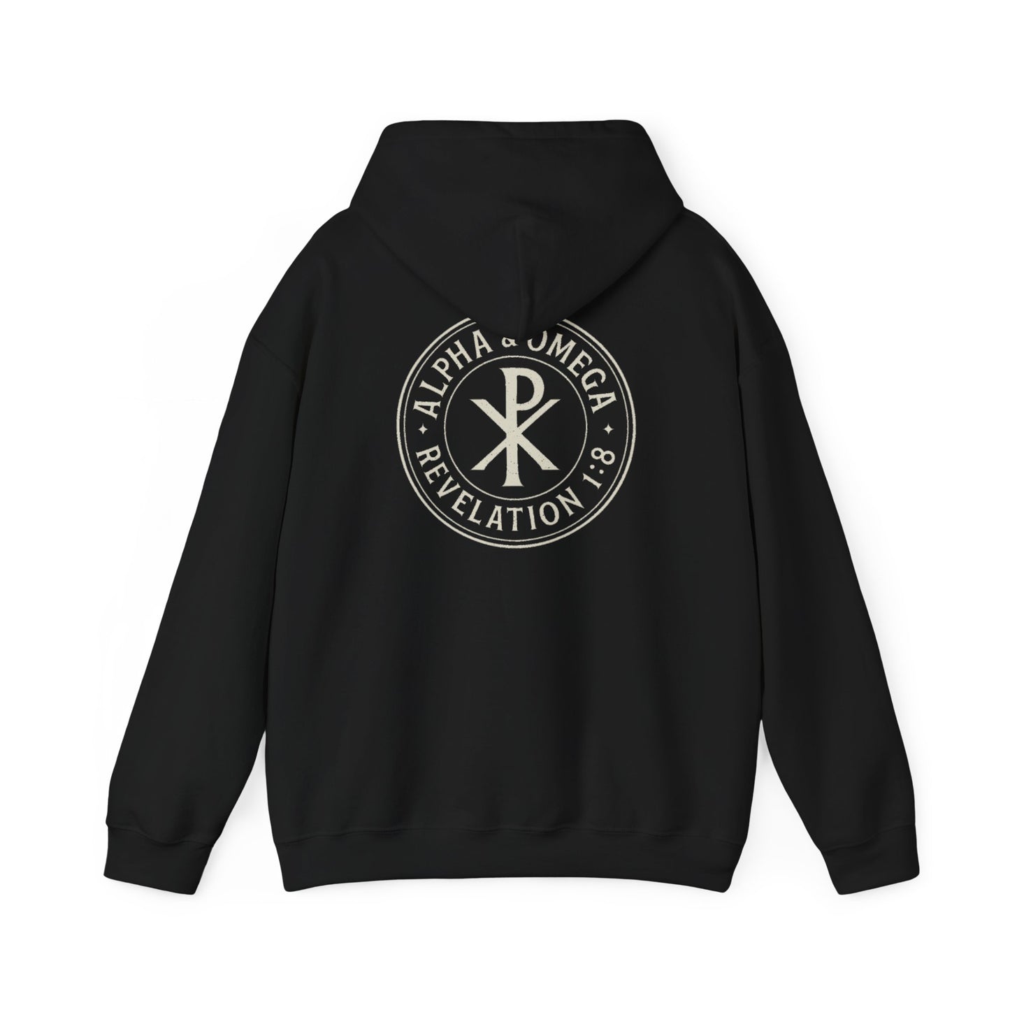 Alpha & Omega — Revelation 1:8 Hoodie