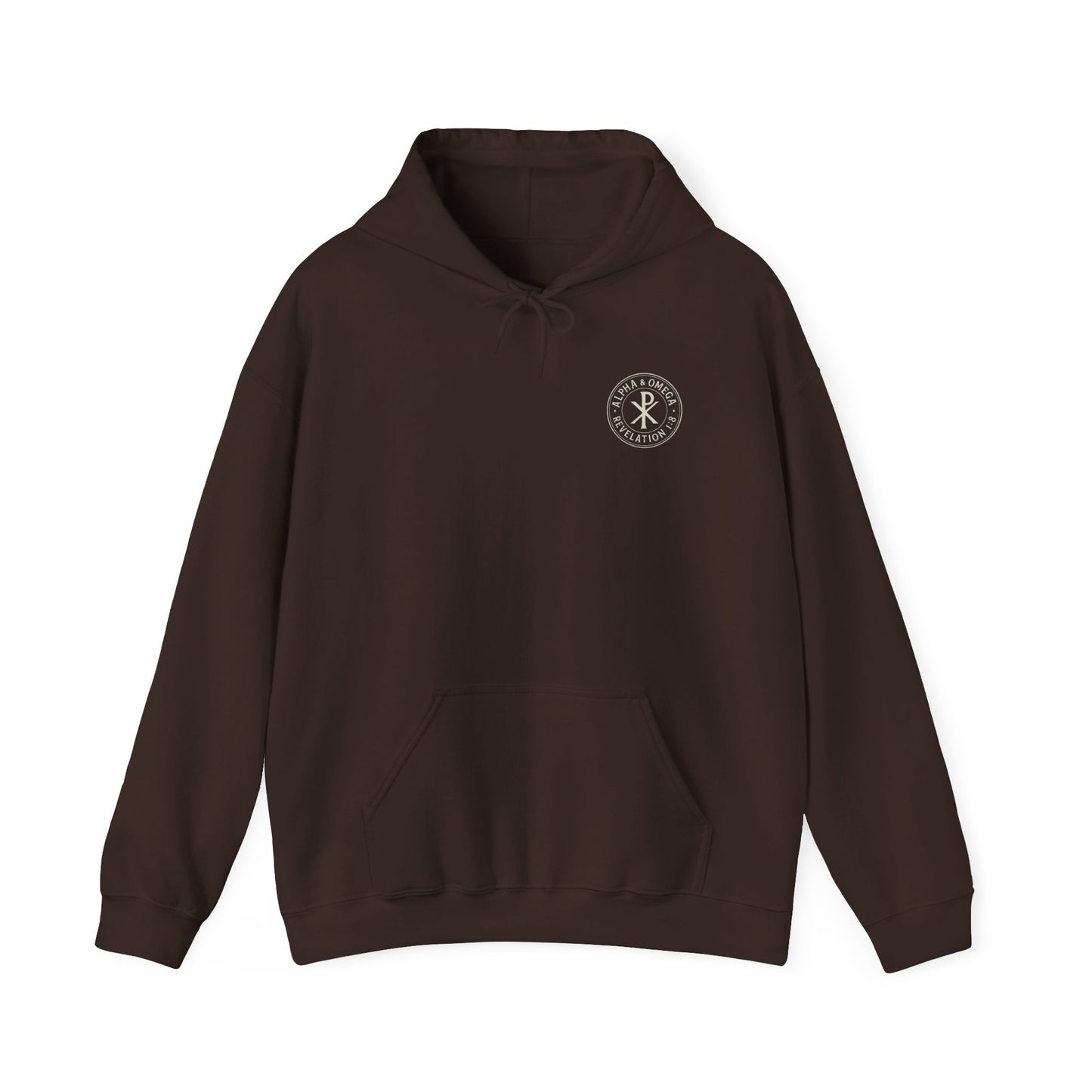 Alpha & Omega — Revelation 1:8 Hoodie