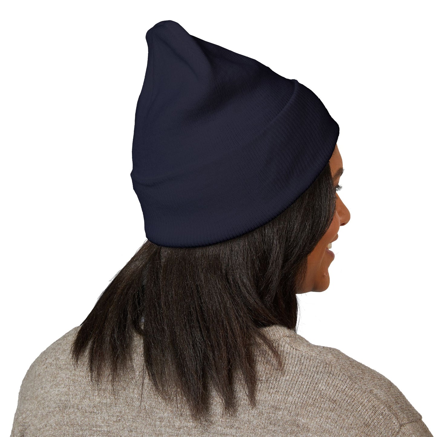 Embroidered Cross Beanie — Psalm Sundays