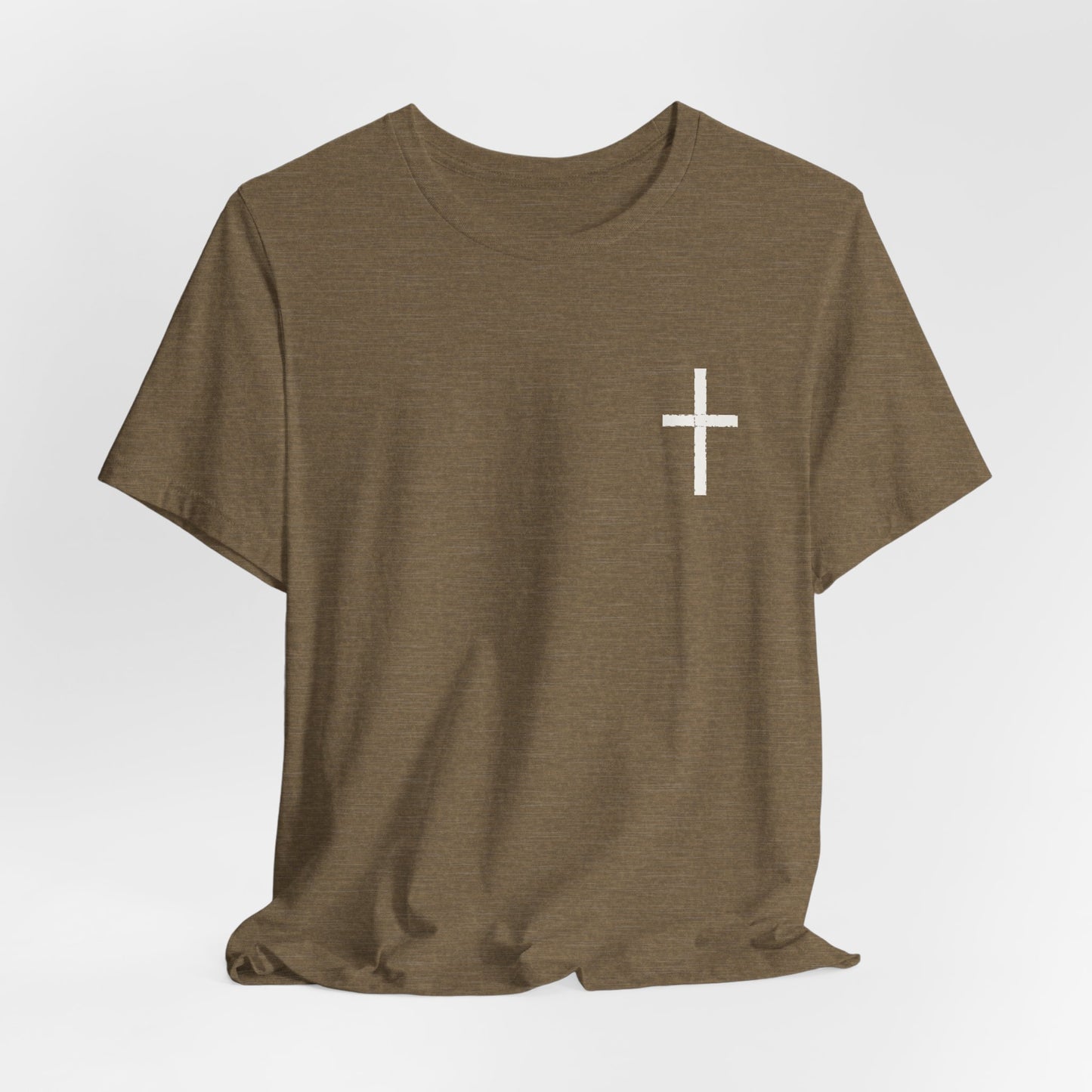 Cross in Chalk — Christian Graphic Tee