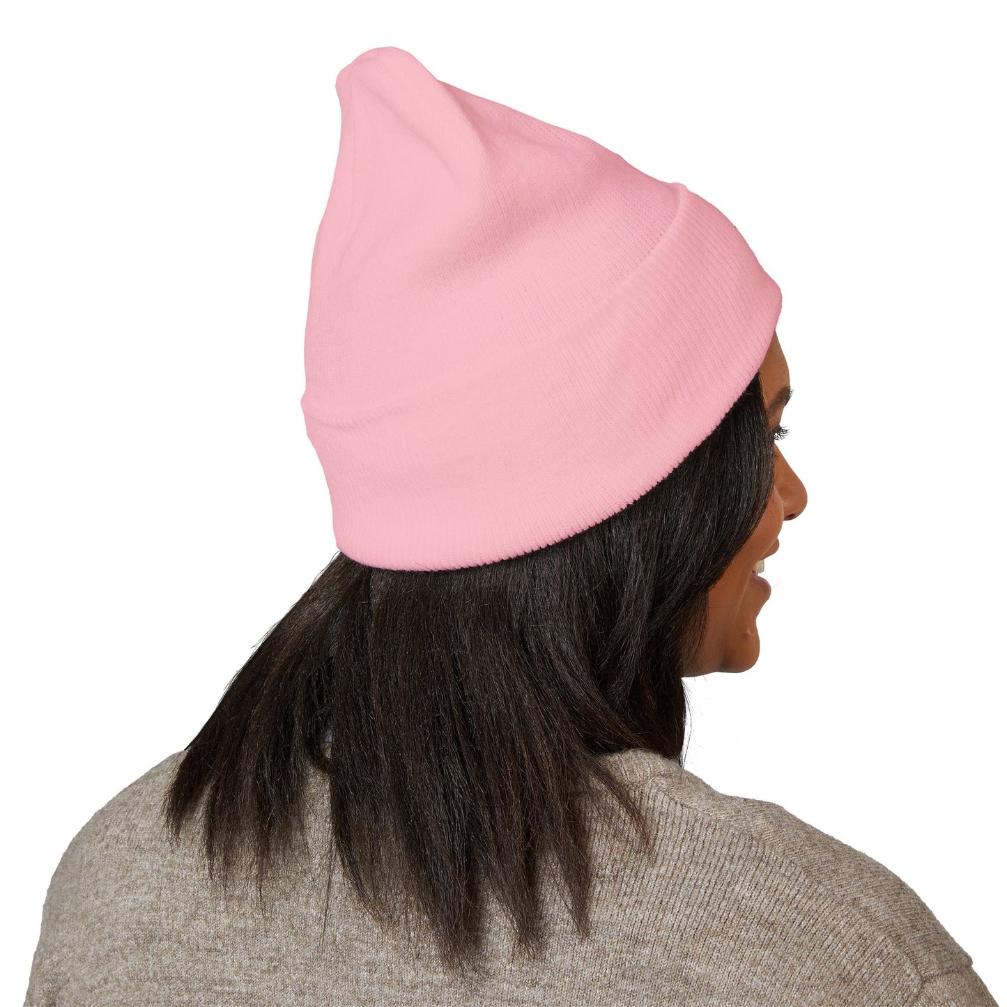 Embroidered Cross Beanie — Psalm Sundays