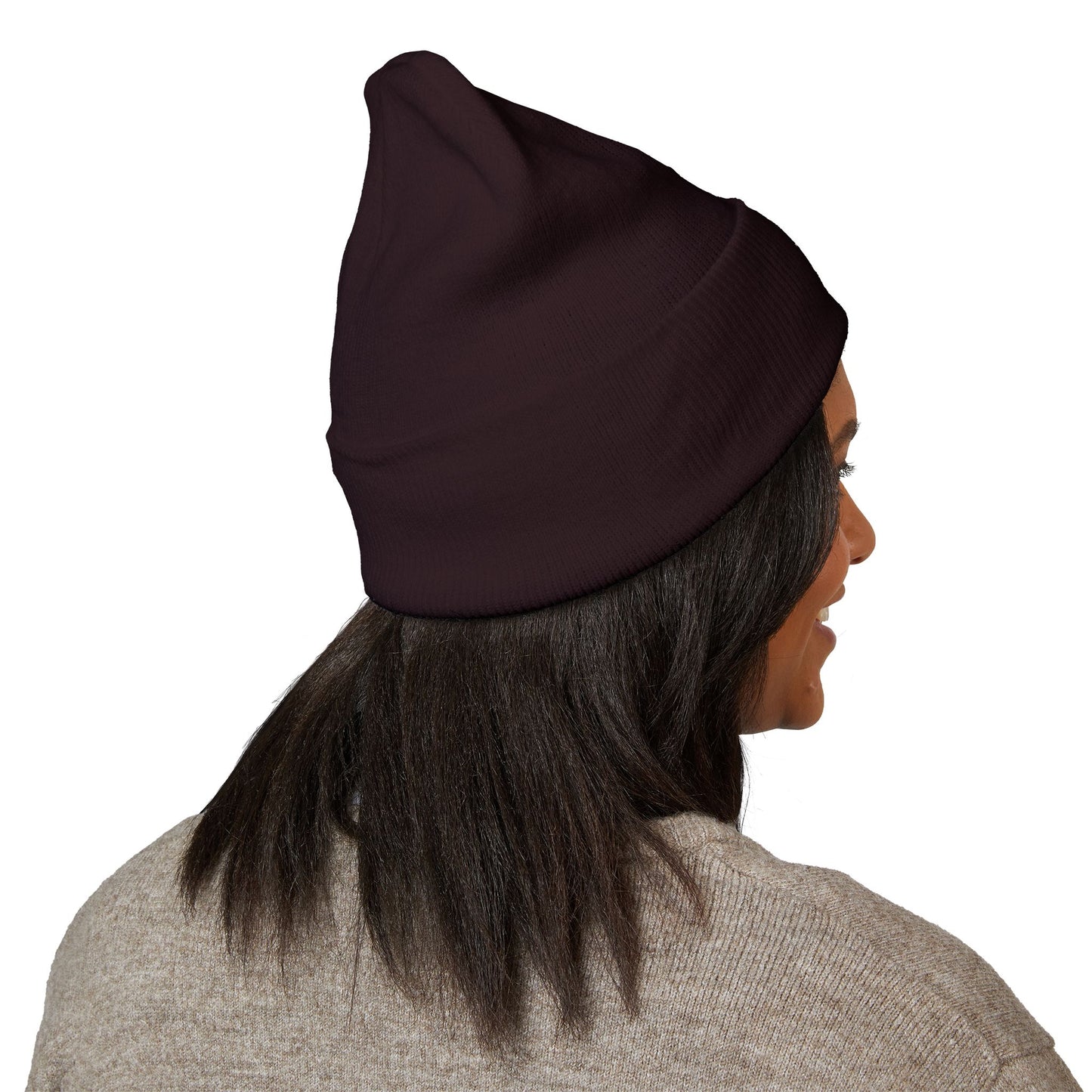 Embroidered Cross Beanie — Psalm Sundays