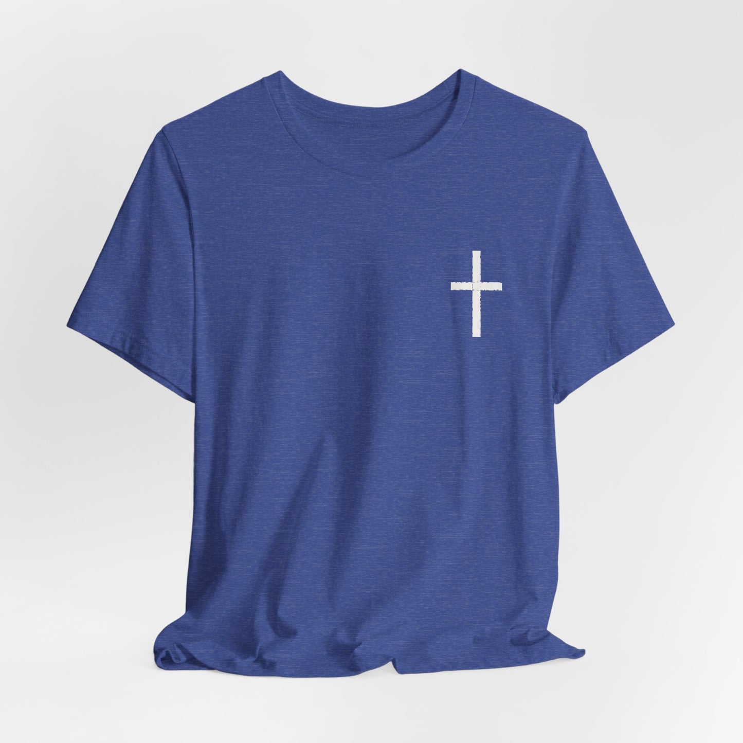 Cross in Chalk — Christian Graphic Tee