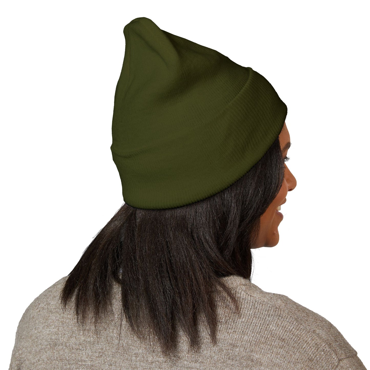 Embroidered Cross Beanie — Psalm Sundays