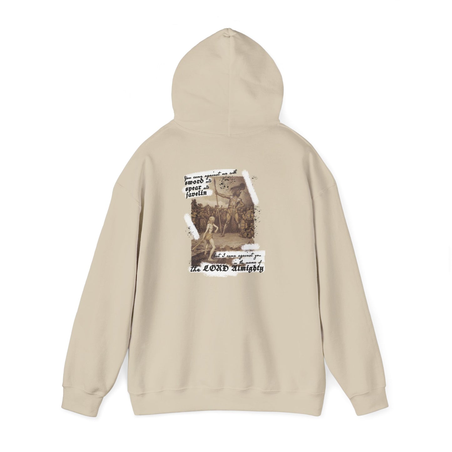 David's Victory — 1 Samuel 17:45 Hoodie