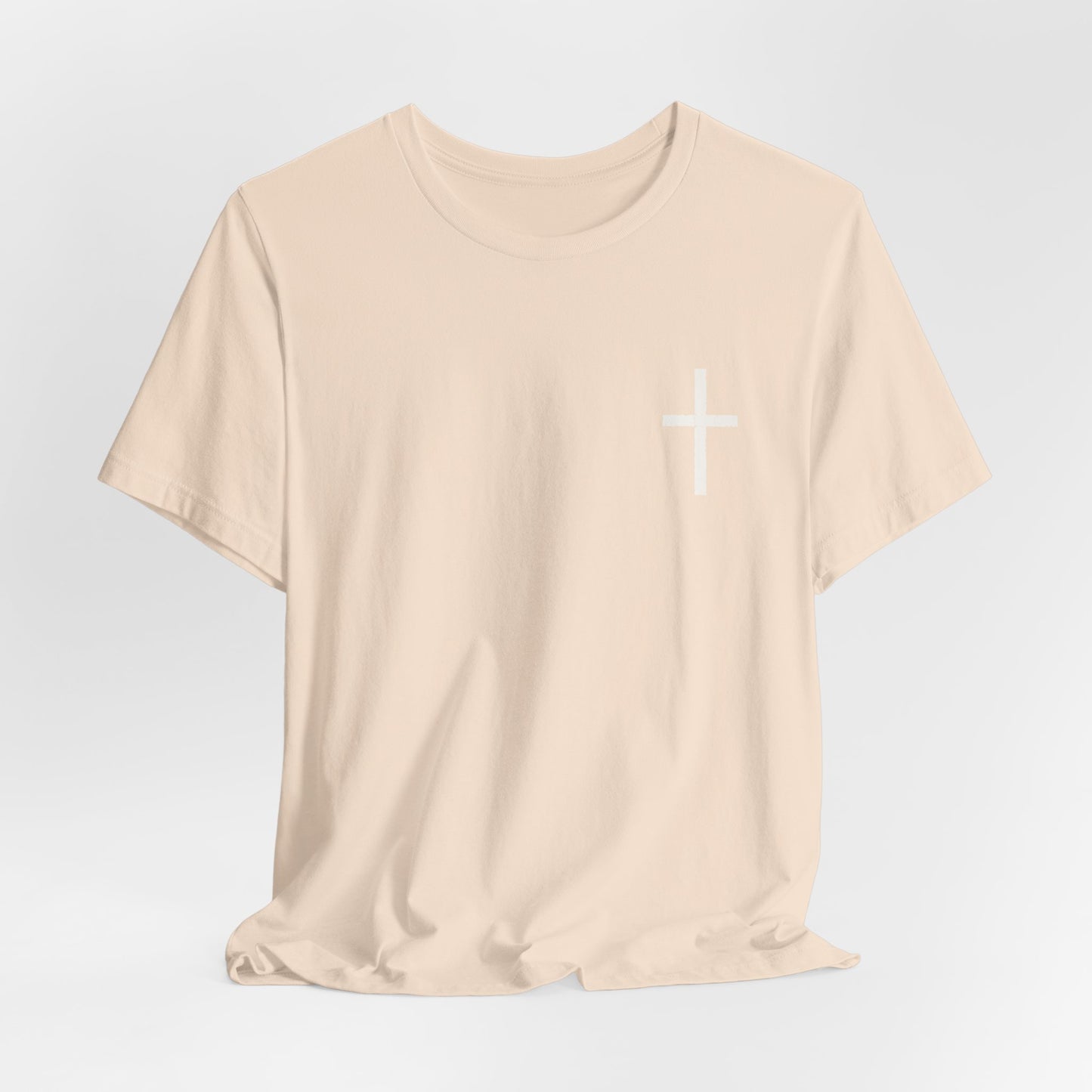 Cross in Chalk — Christian Graphic Tee