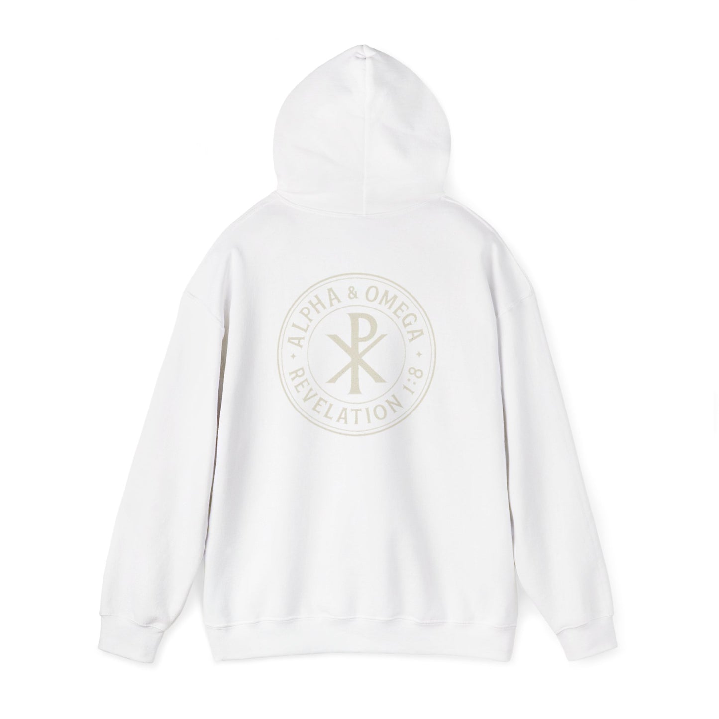 Alpha & Omega — Revelation 1:8 Hoodie