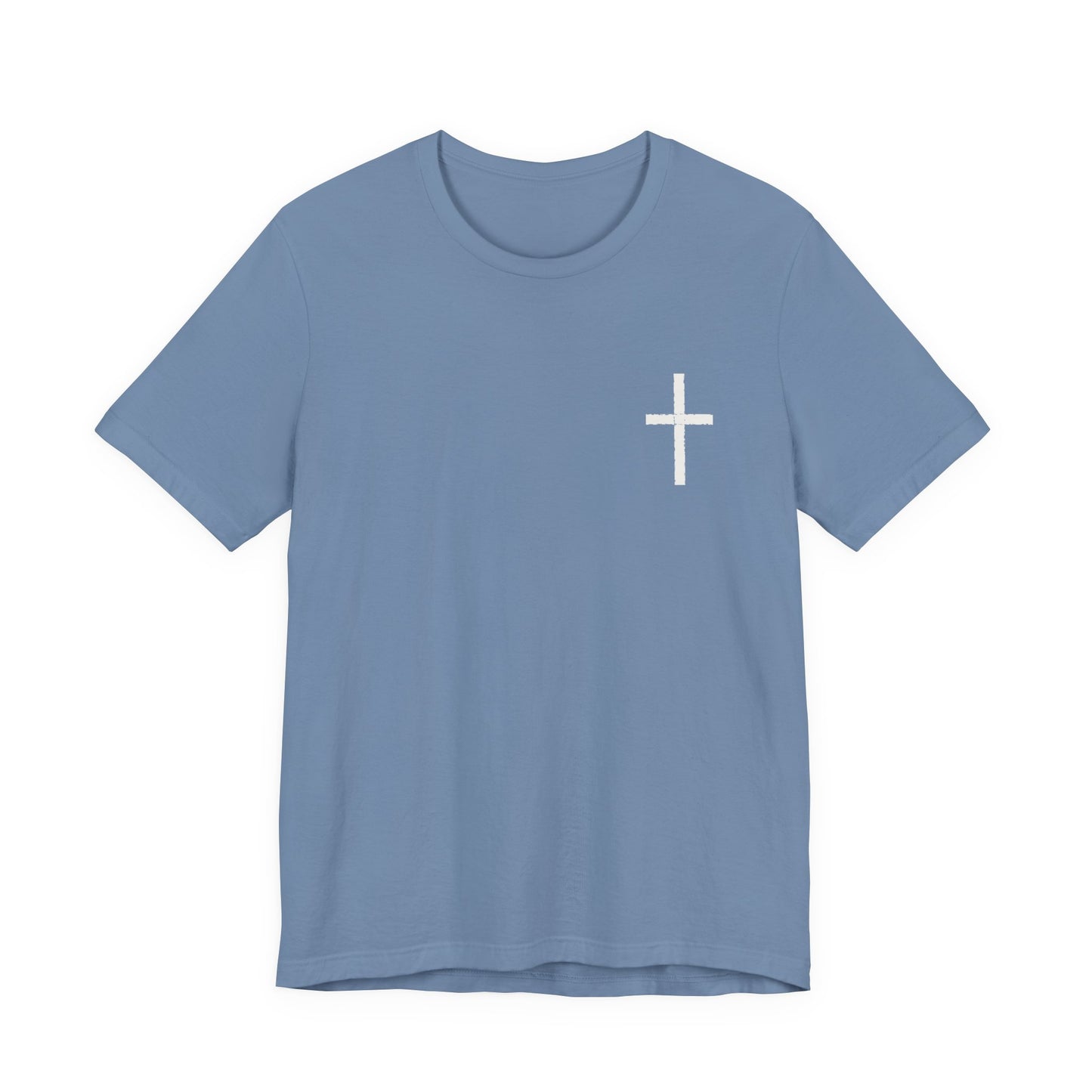 Cross in Chalk — Christian Graphic Tee