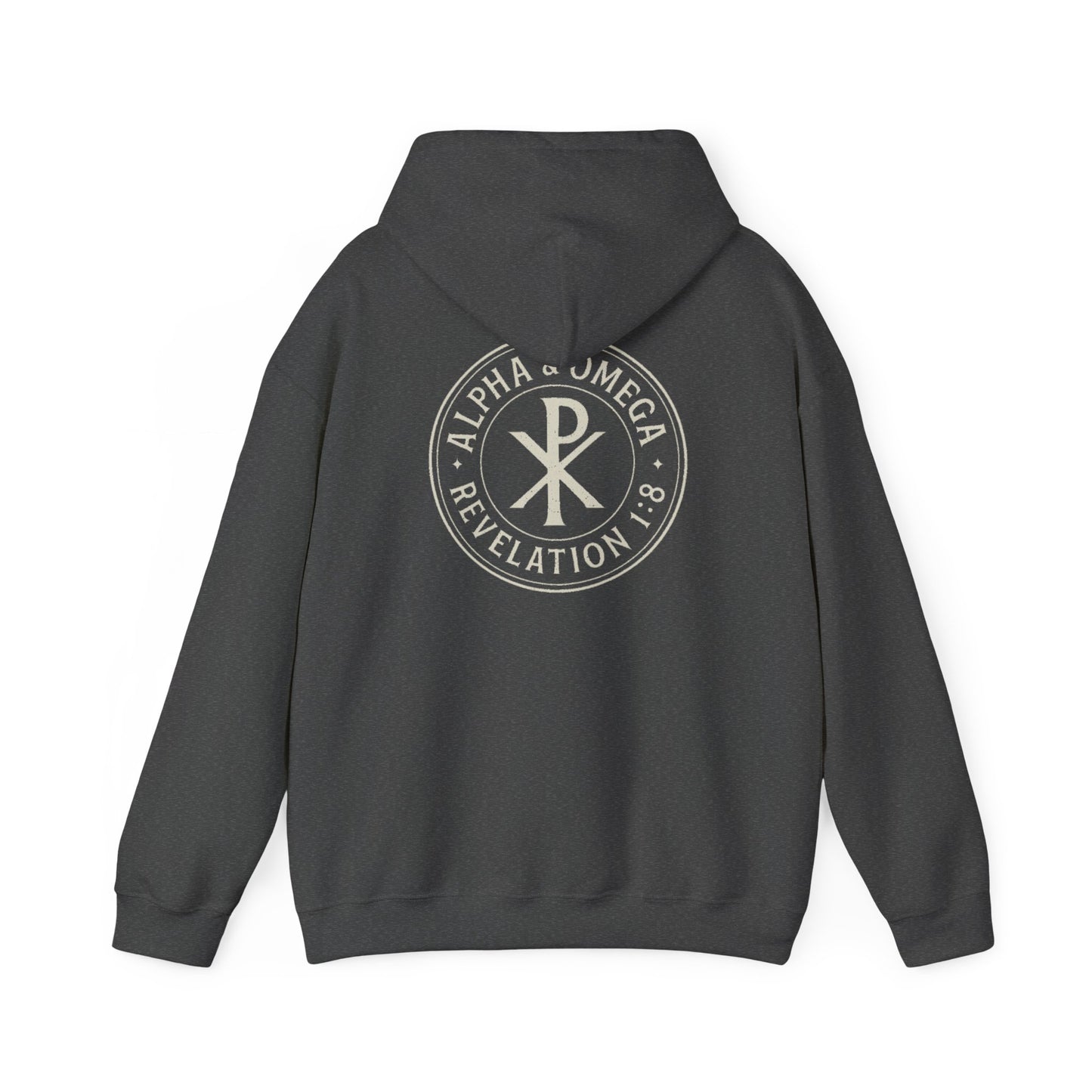 Alpha & Omega — Revelation 1:8 Hoodie