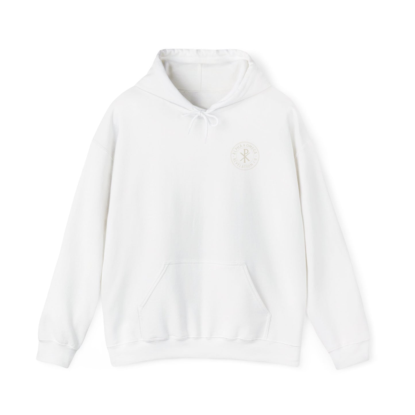 Alpha & Omega — Revelation 1:8 Hoodie