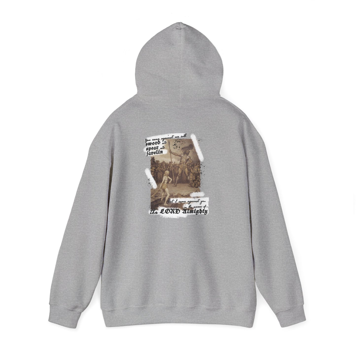 David's Victory — 1 Samuel 17:45 Hoodie