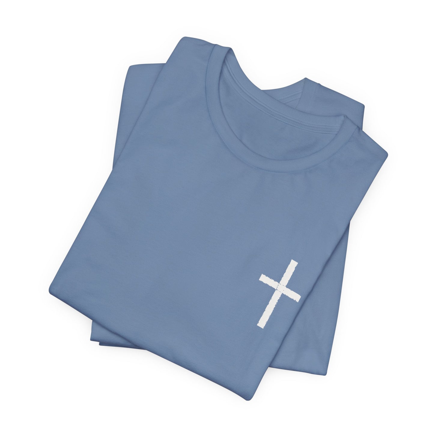 Cross in Chalk — Christian Graphic Tee