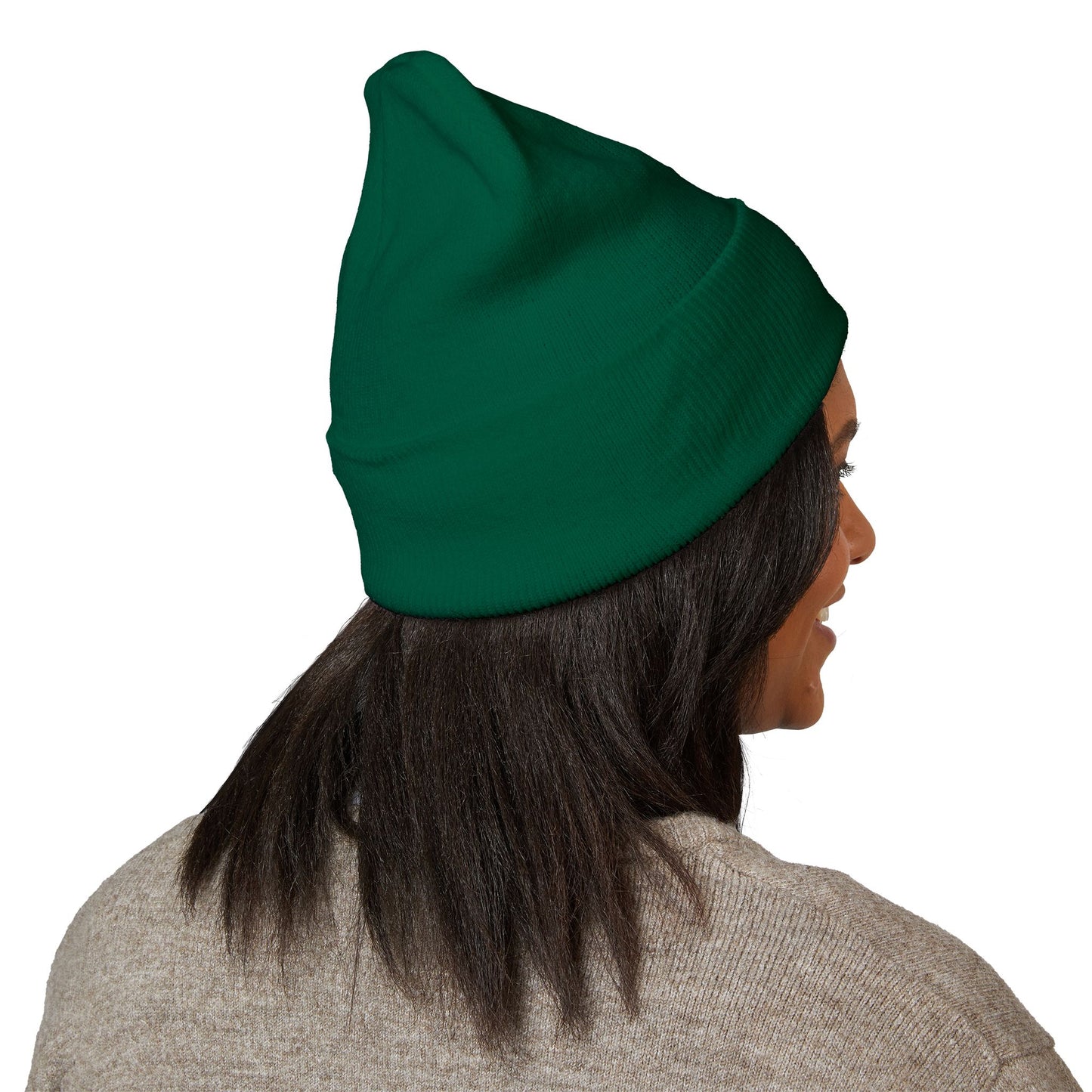 Embroidered Cross Beanie — Psalm Sundays