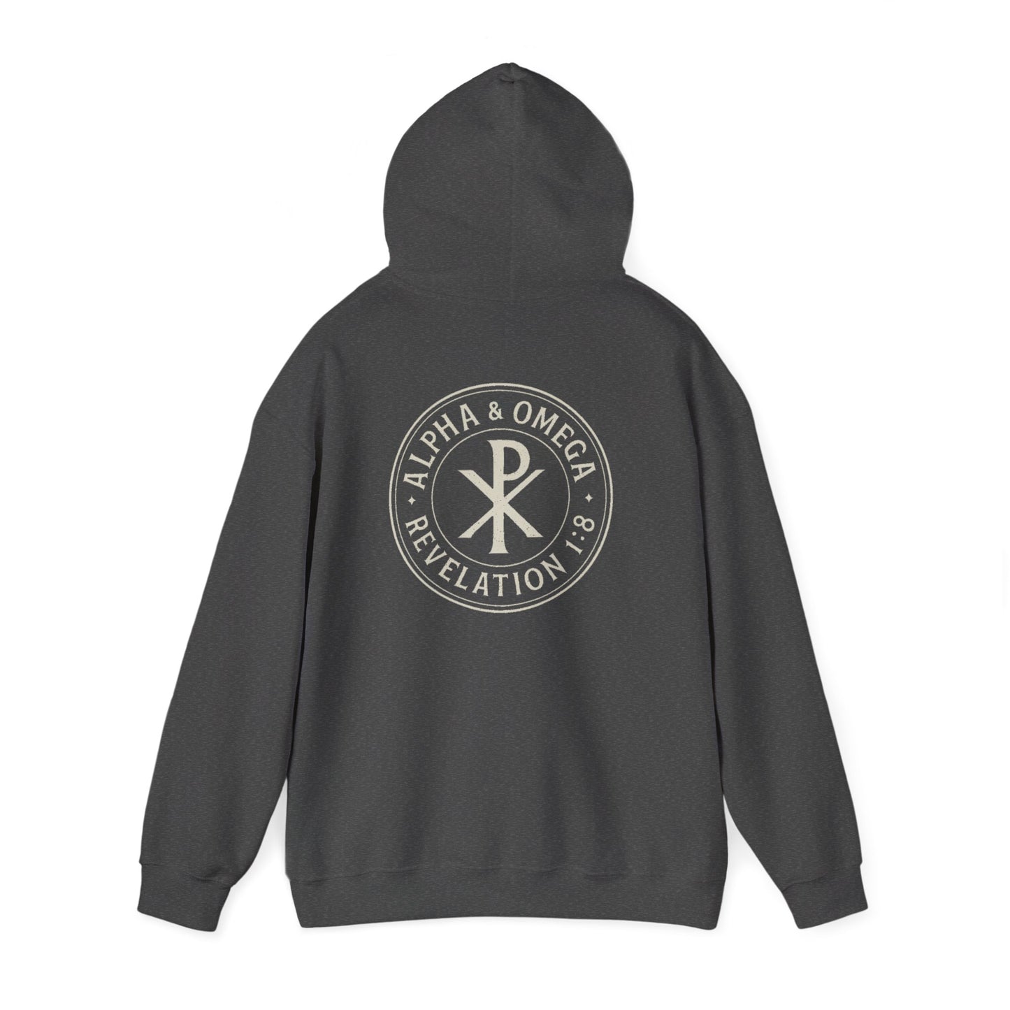 Alpha & Omega — Revelation 1:8 Hoodie