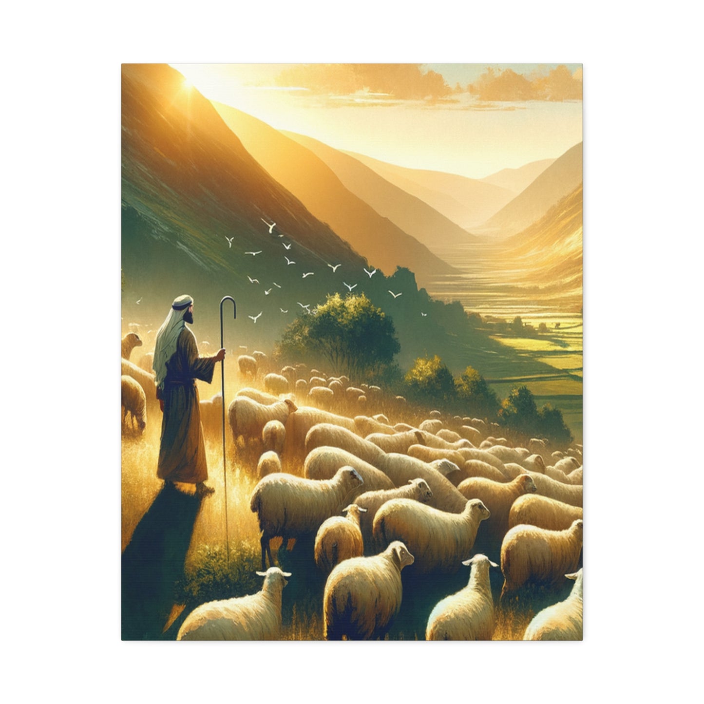 The Lord Is My Shepherd Canvas