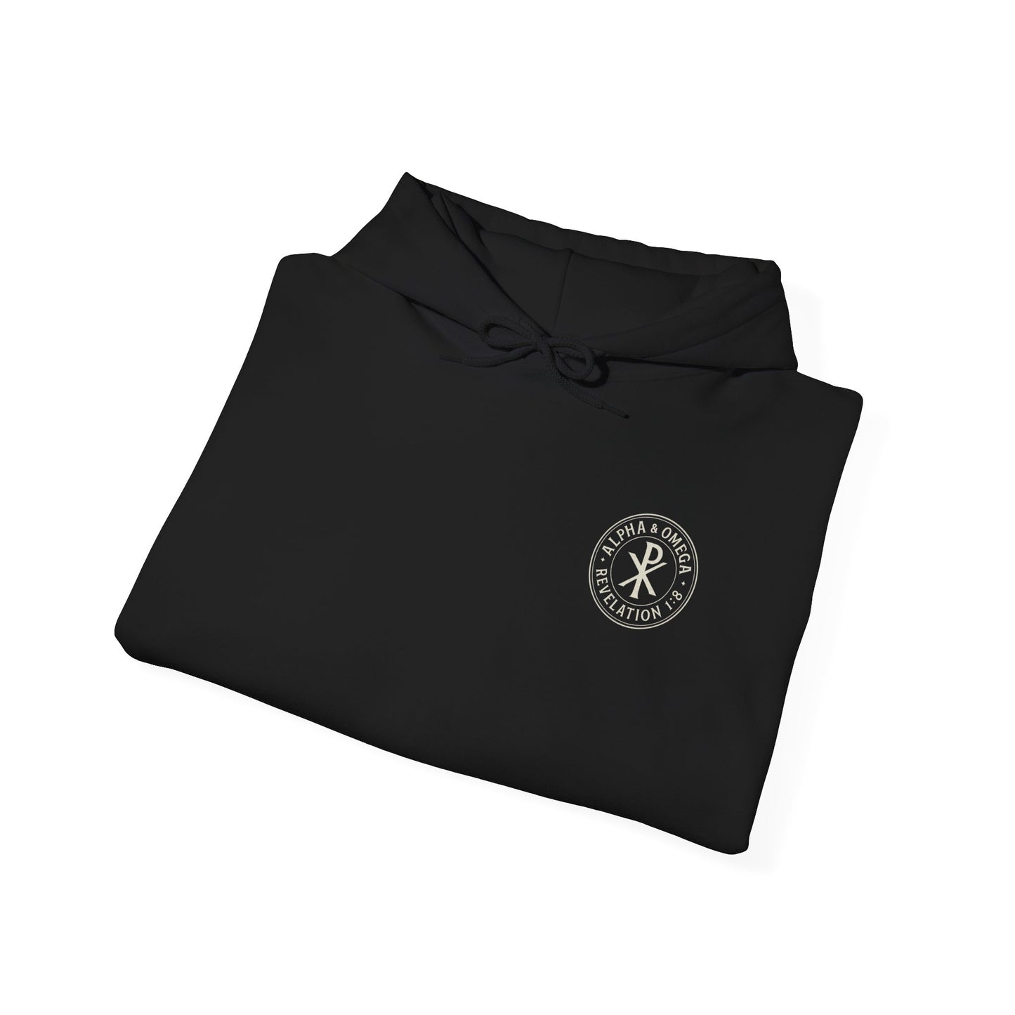 Alpha & Omega — Revelation 1:8 Hoodie