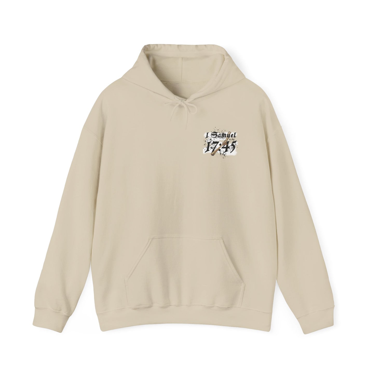 David's Victory — 1 Samuel 17:45 Hoodie