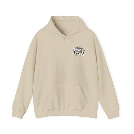 David's Victory — 1 Samuel 17:45 Hoodie