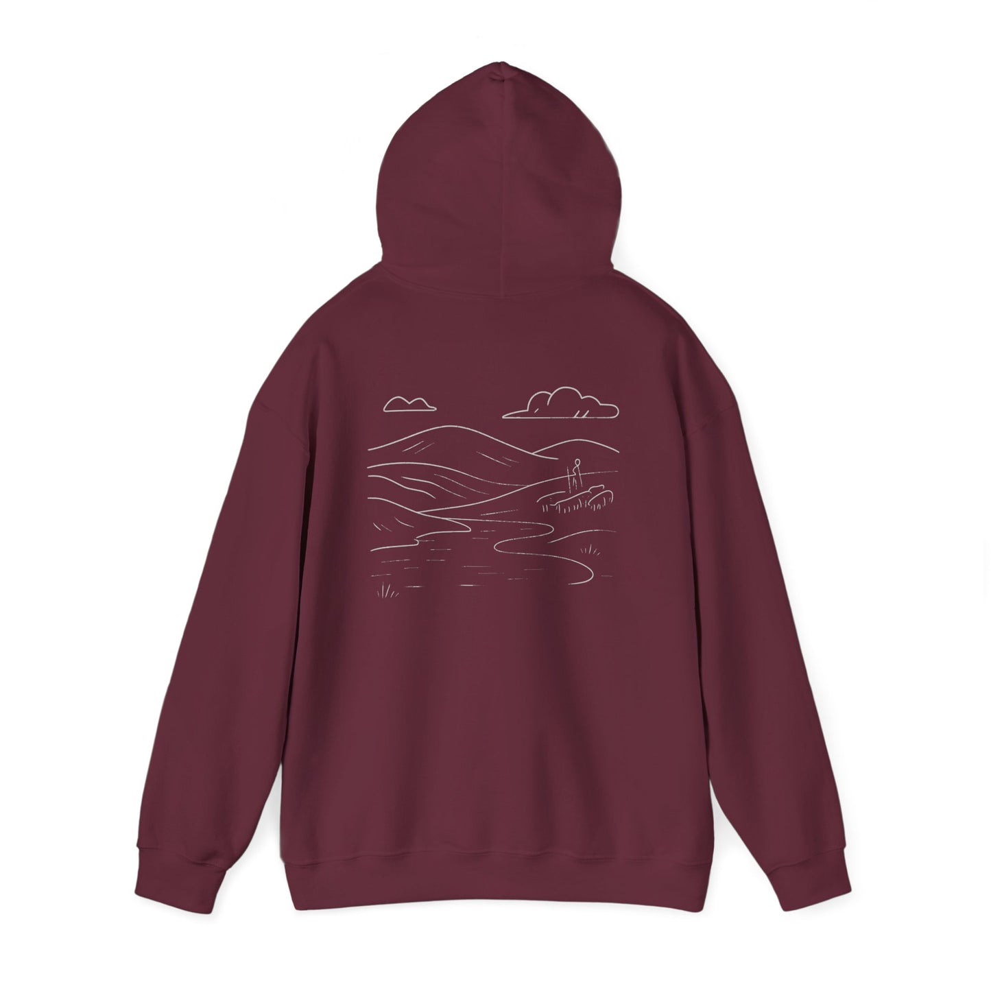 He Restores My Soul — Psalm 23:3 Hoodie