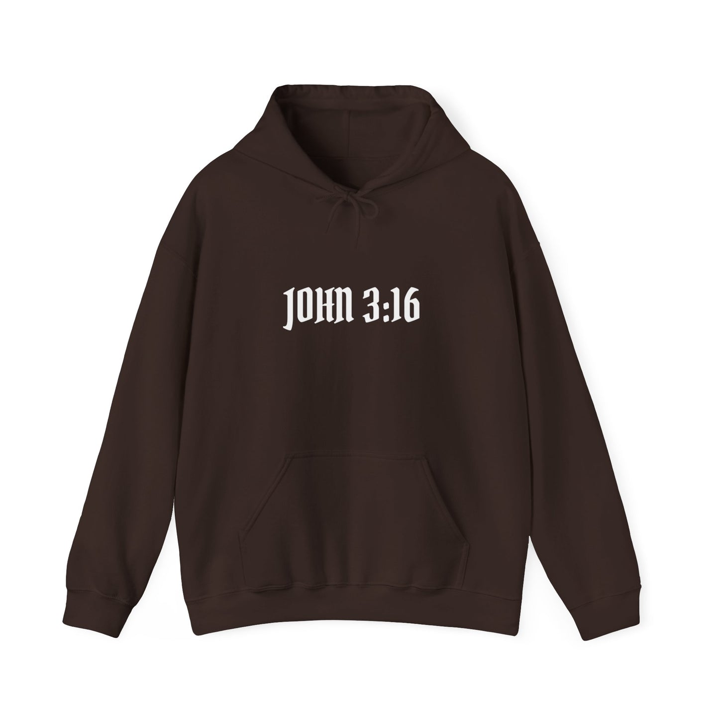 Sacred Heart Hoodie - John 3:16 Christian Hoodie
