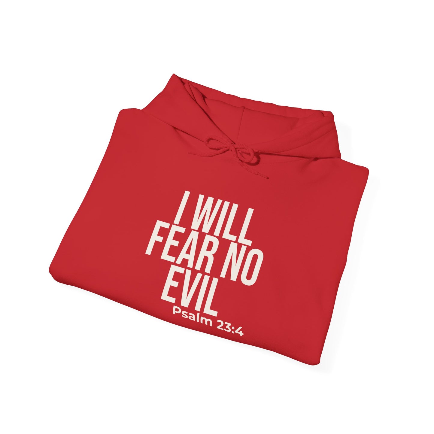 I Will Fear No Evil — Psalm 23:4 Hoodie