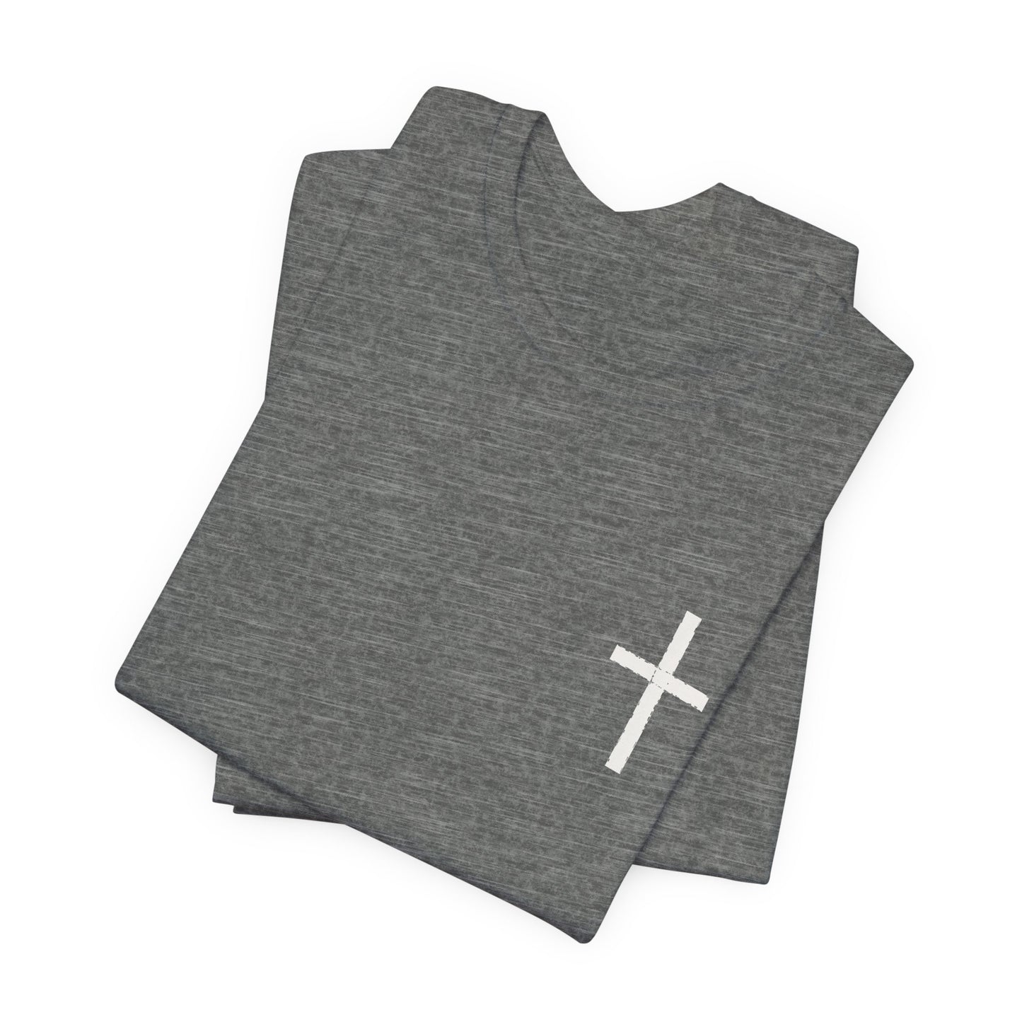 Cross in Chalk — Christian Graphic Tee