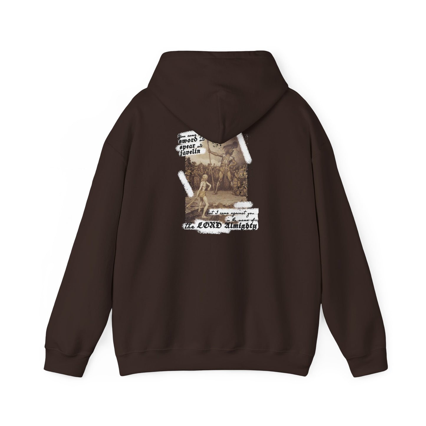 David's Victory — 1 Samuel 17:45 Hoodie