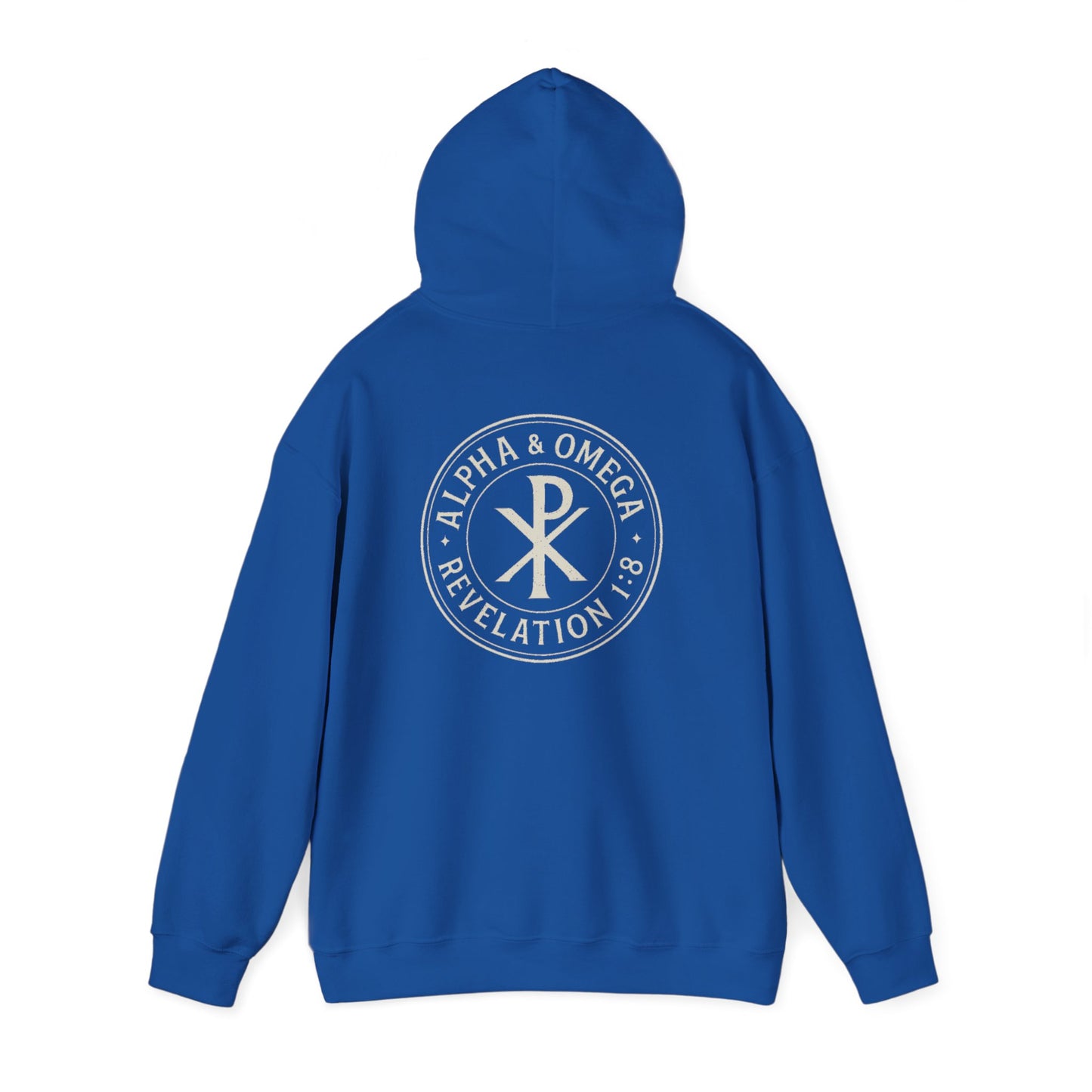 Alpha & Omega — Revelation 1:8 Hoodie