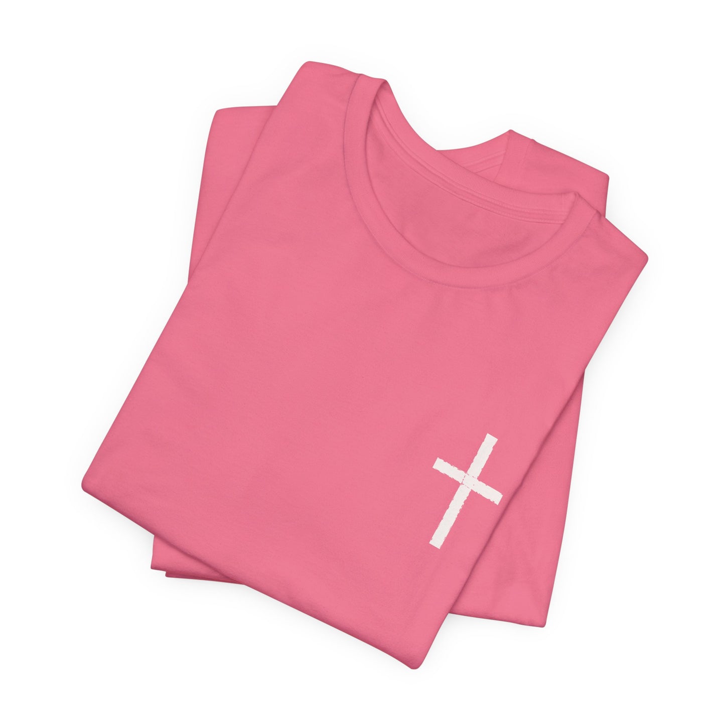 Cross in Chalk — Christian Graphic Tee