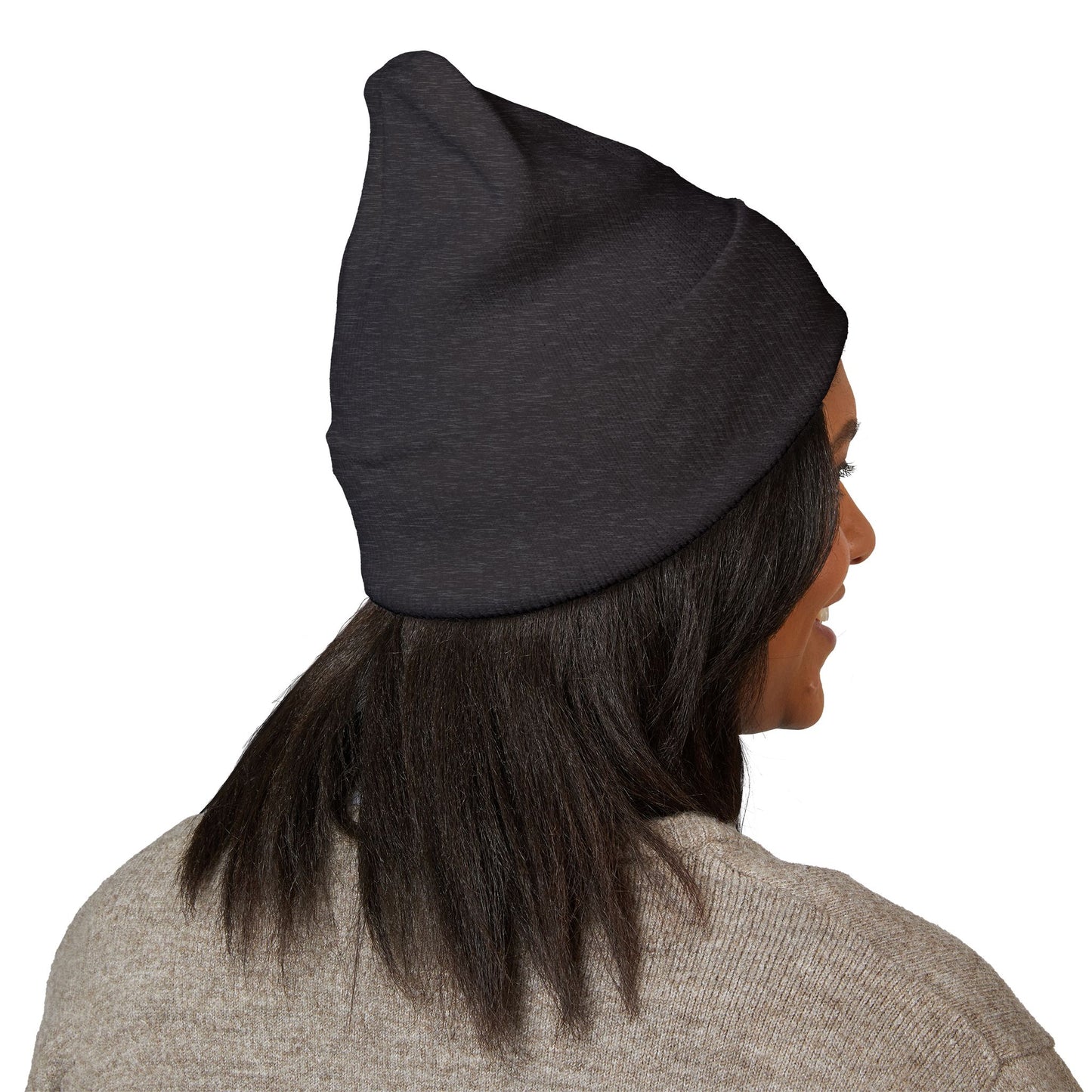 Embroidered Cross Beanie — Psalm Sundays