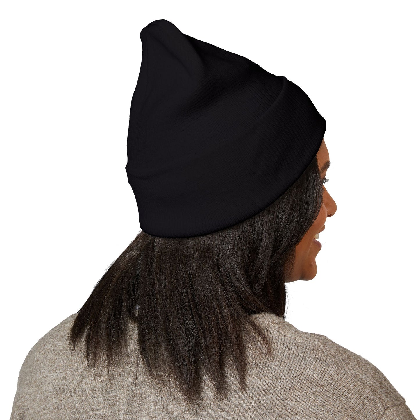 Embroidered Cross Beanie — Psalm Sundays