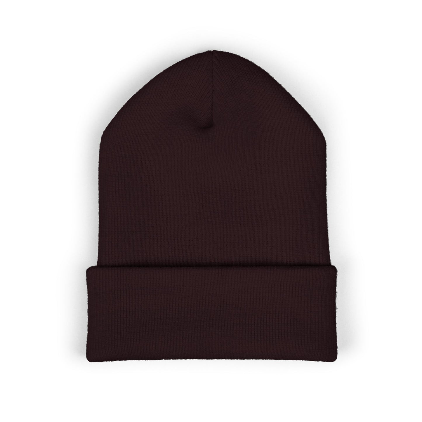 Embroidered Cross Beanie — Psalm Sundays