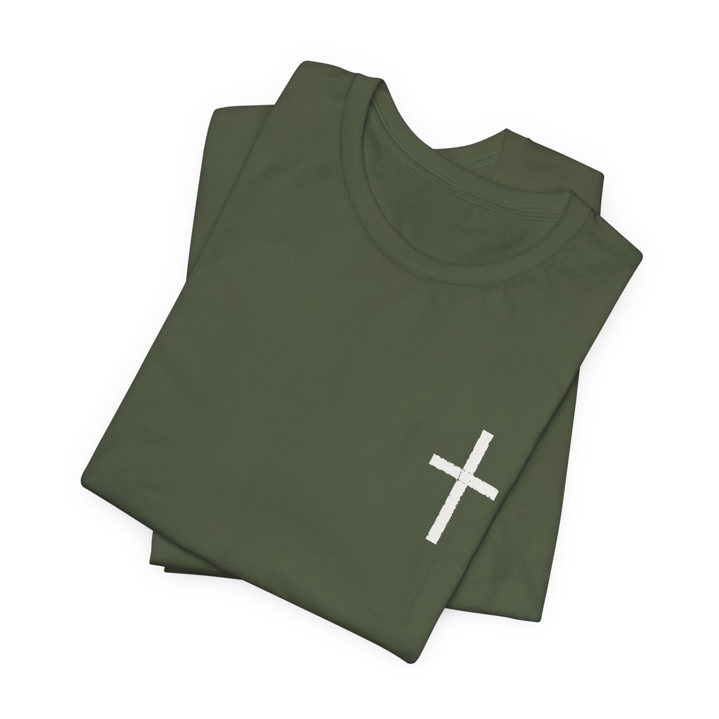 Cross in Chalk — Christian Graphic Tee