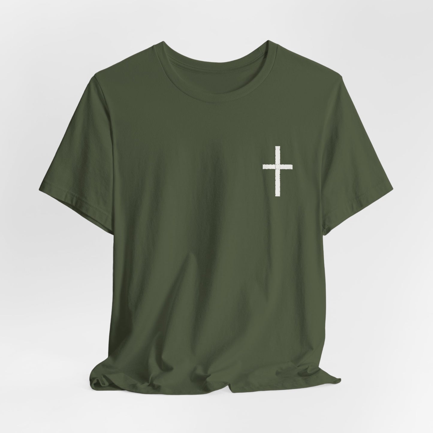Cross in Chalk — Christian Graphic Tee