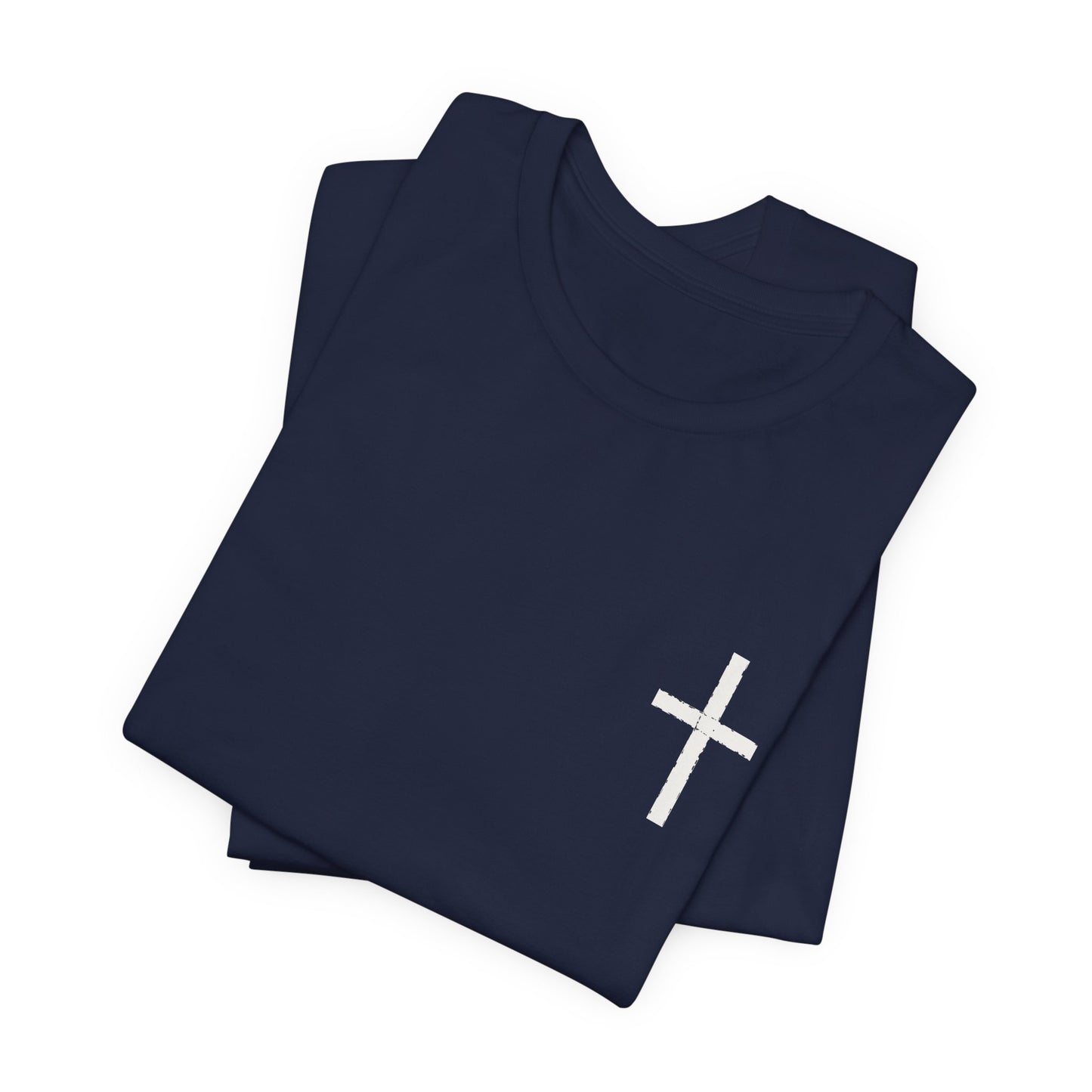 Cross in Chalk — Christian Graphic Tee