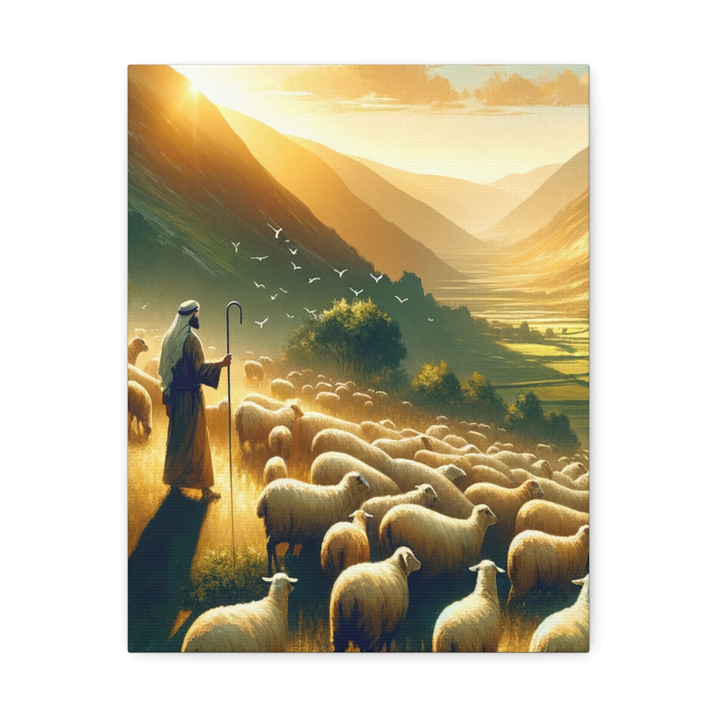 The Lord Is My Shepherd Canvas