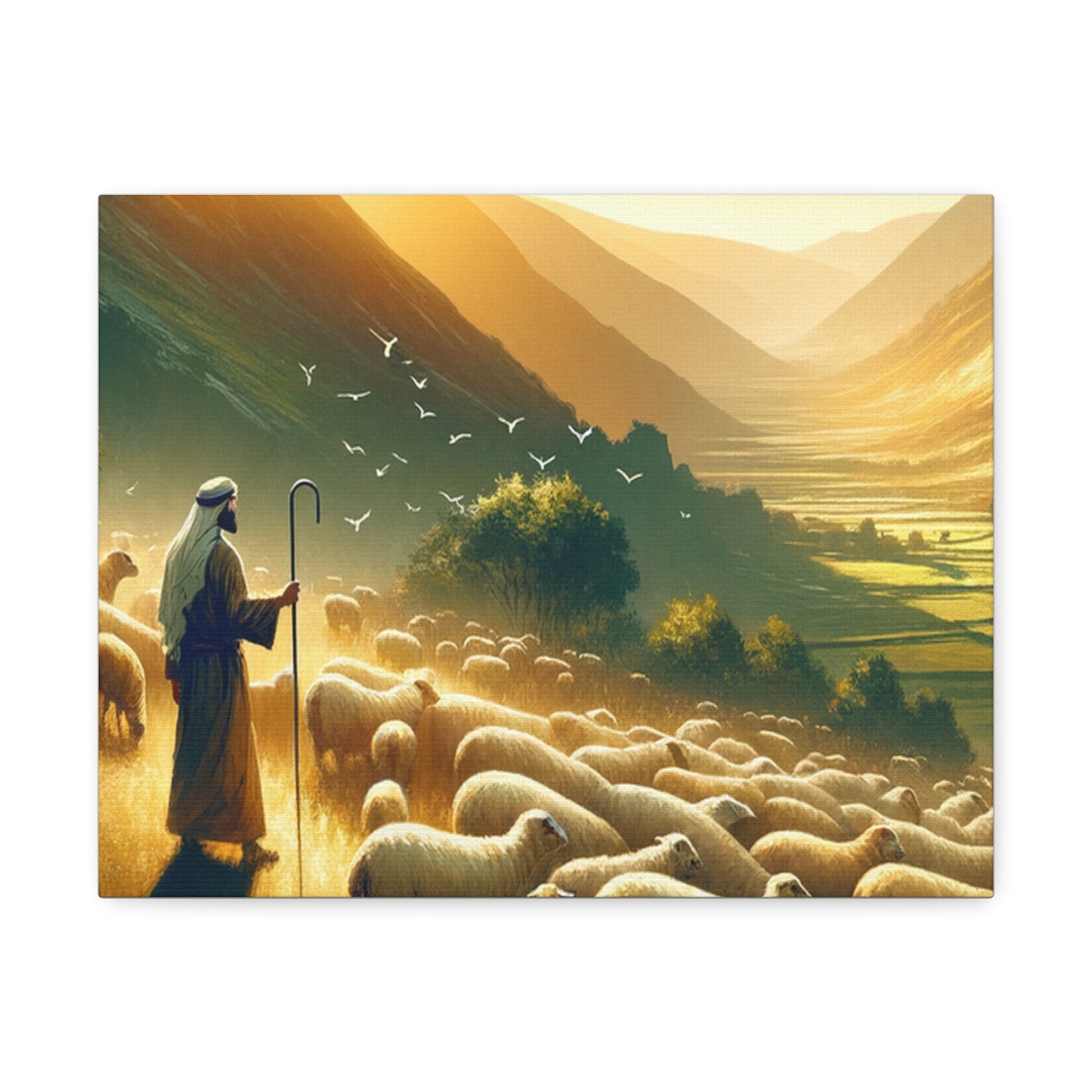 The Lord Is My Shepherd Canvas