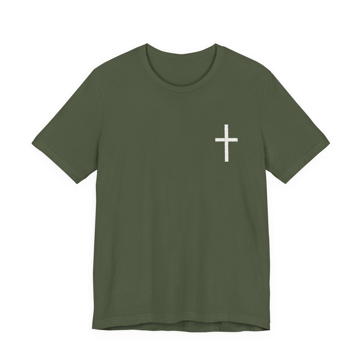 Cross in Chalk — Christian Graphic Tee