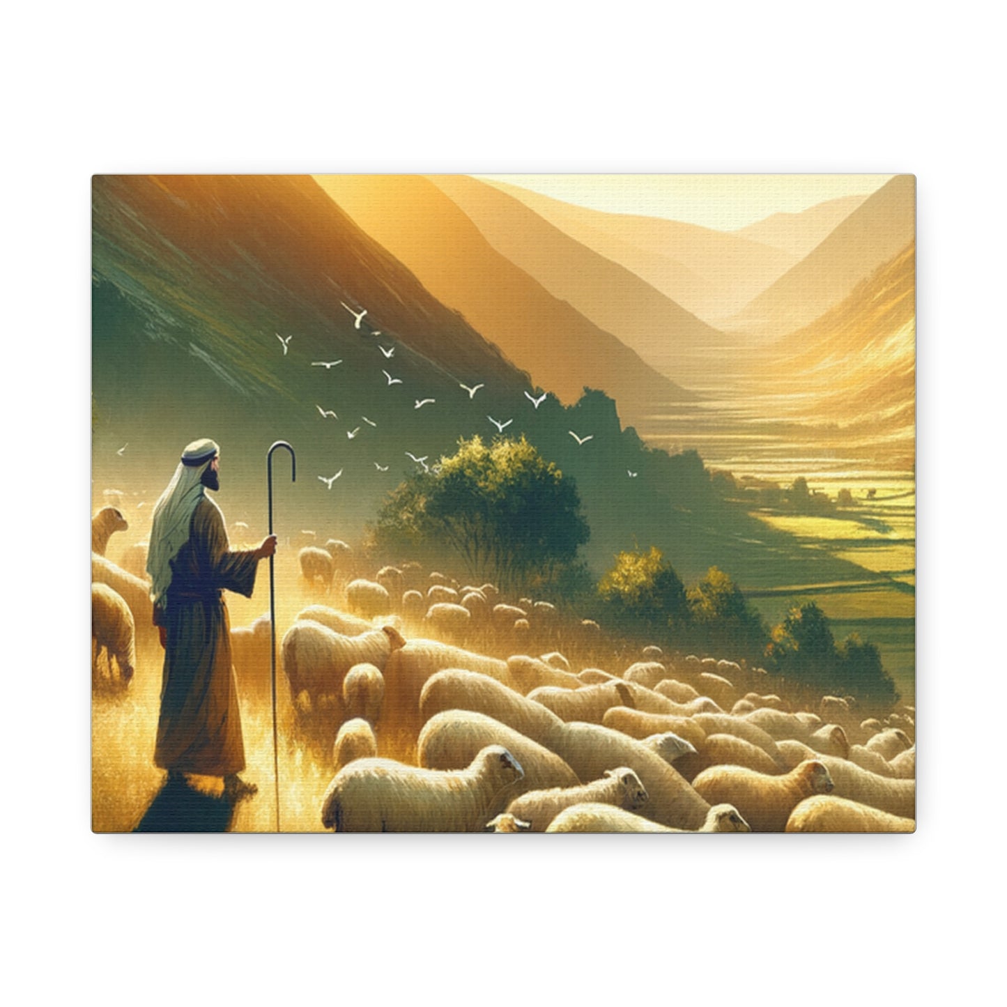 The Lord Is My Shepherd Canvas