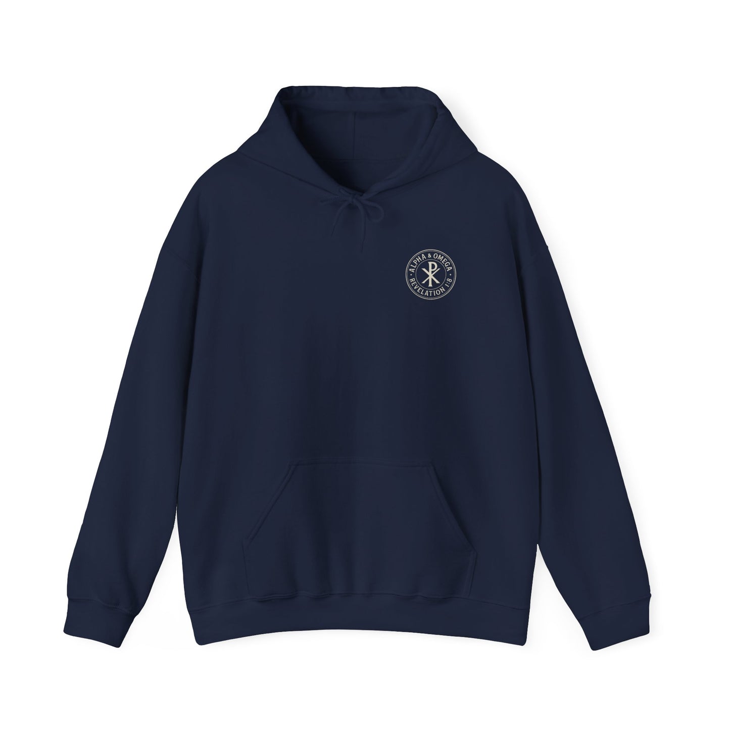Alpha & Omega — Revelation 1:8 Hoodie