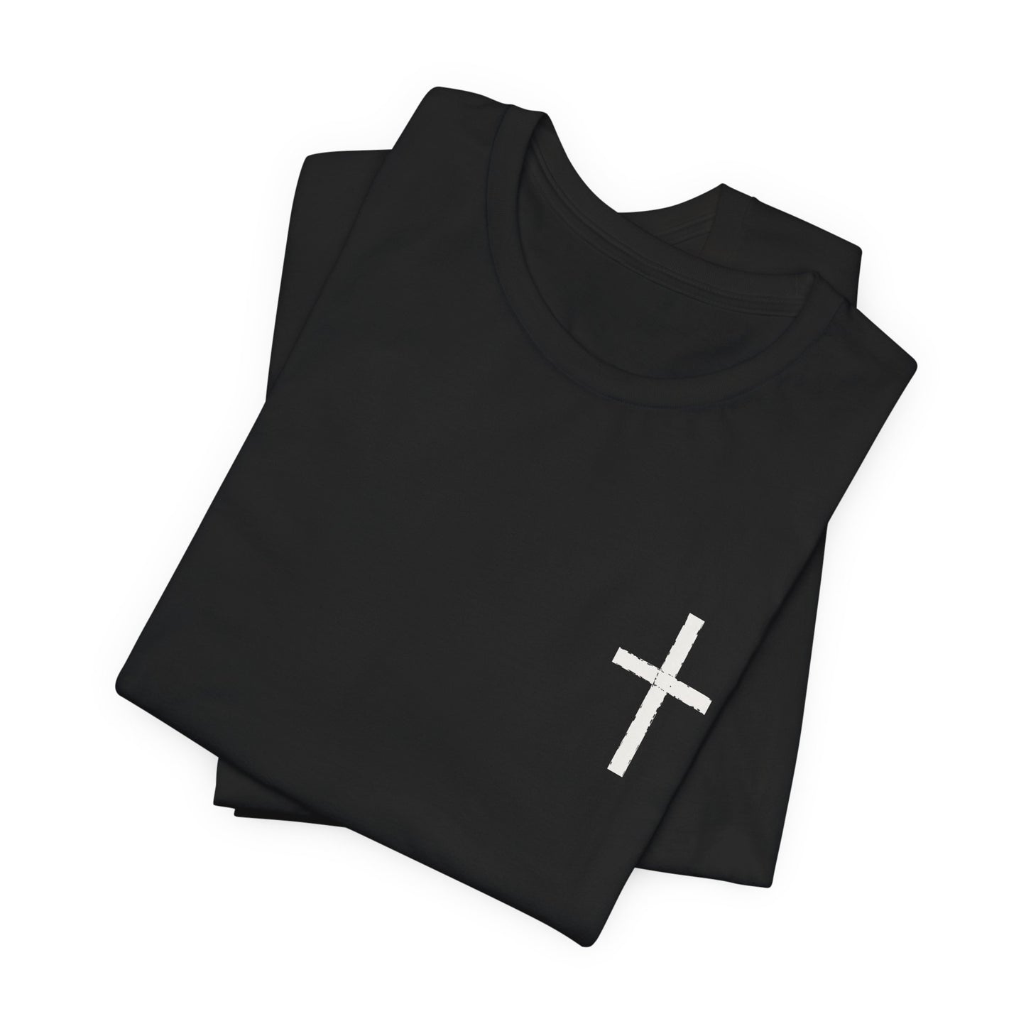 Cross in Chalk — Christian Graphic Tee