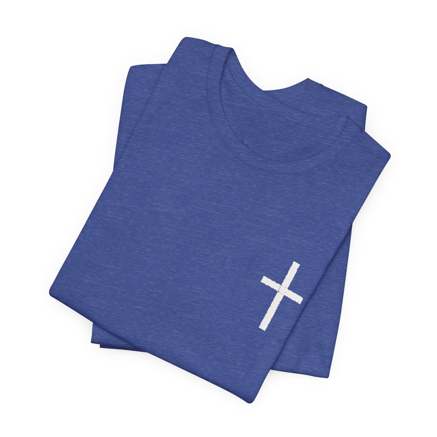 Cross in Chalk — Christian Graphic Tee