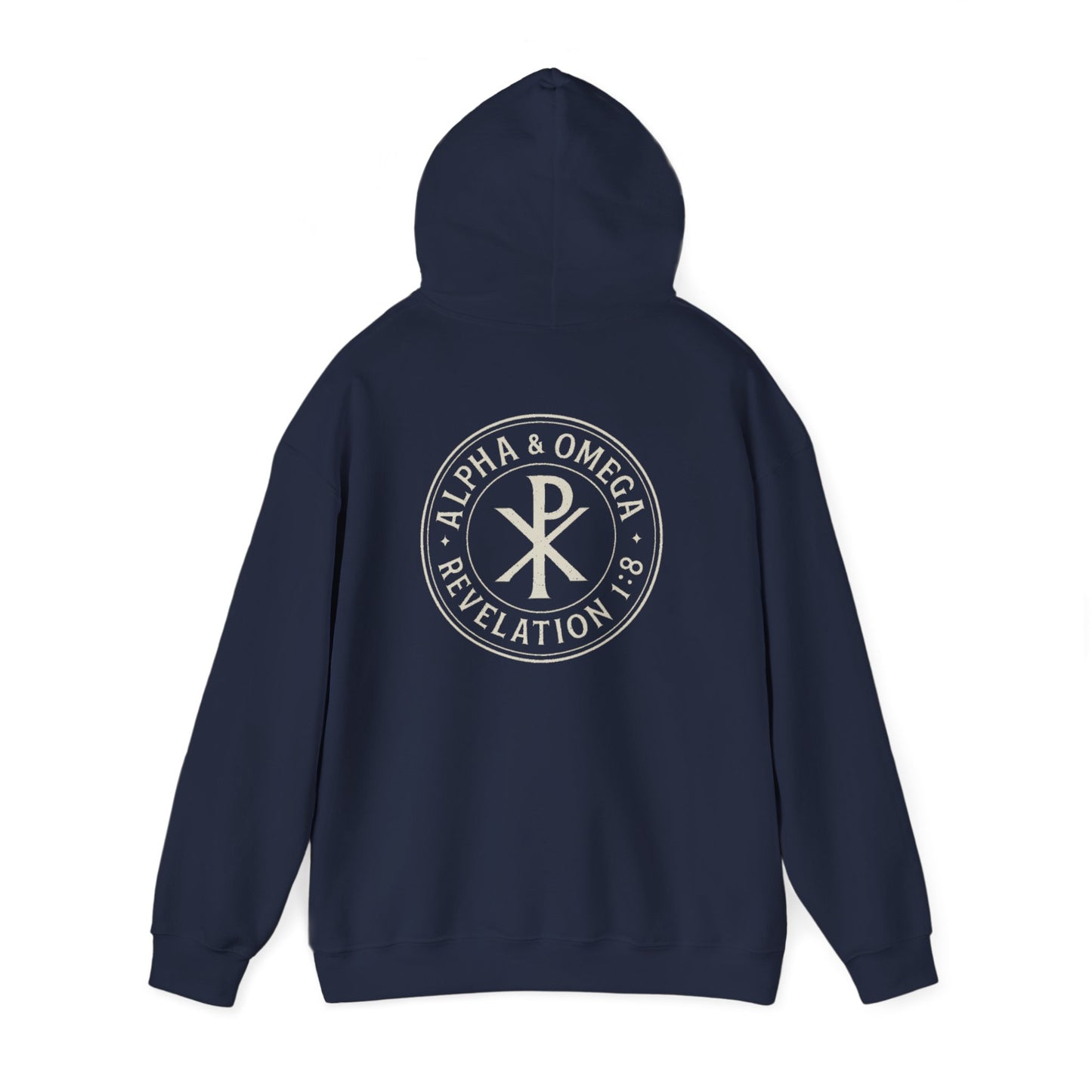 Alpha & Omega — Revelation 1:8 Hoodie
